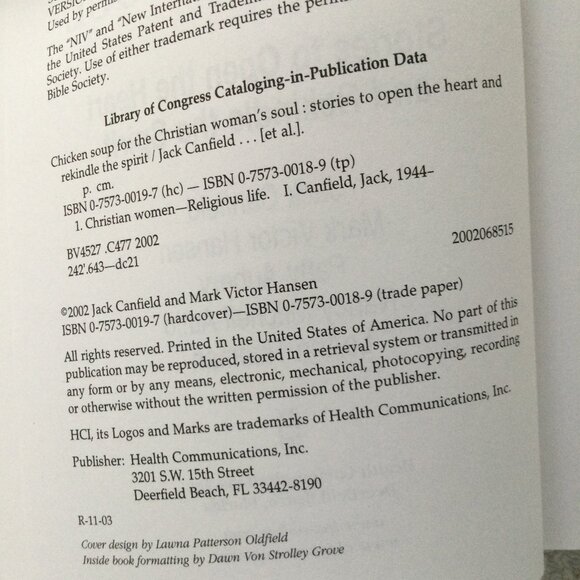 Chicken Soup for the Soul:  Christian Woman's - Inspirational Gift - Picture 3 of 8